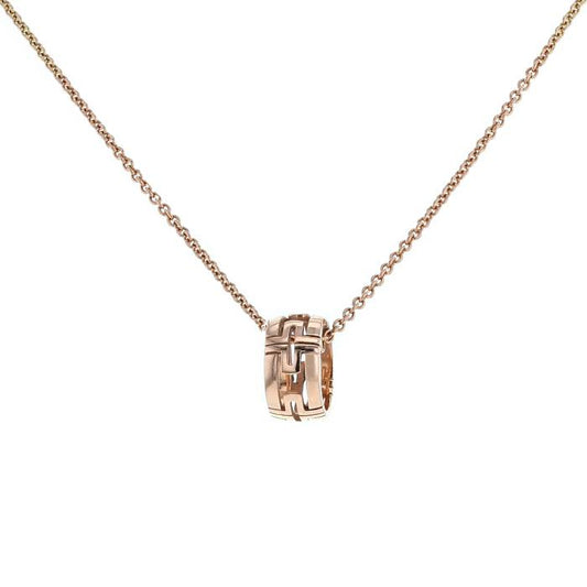 [Echo ]PARENTESI NECKLACE PINK GOLD