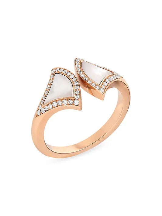 [Echo ]DREAM MOP DIAMOND OPEN RING