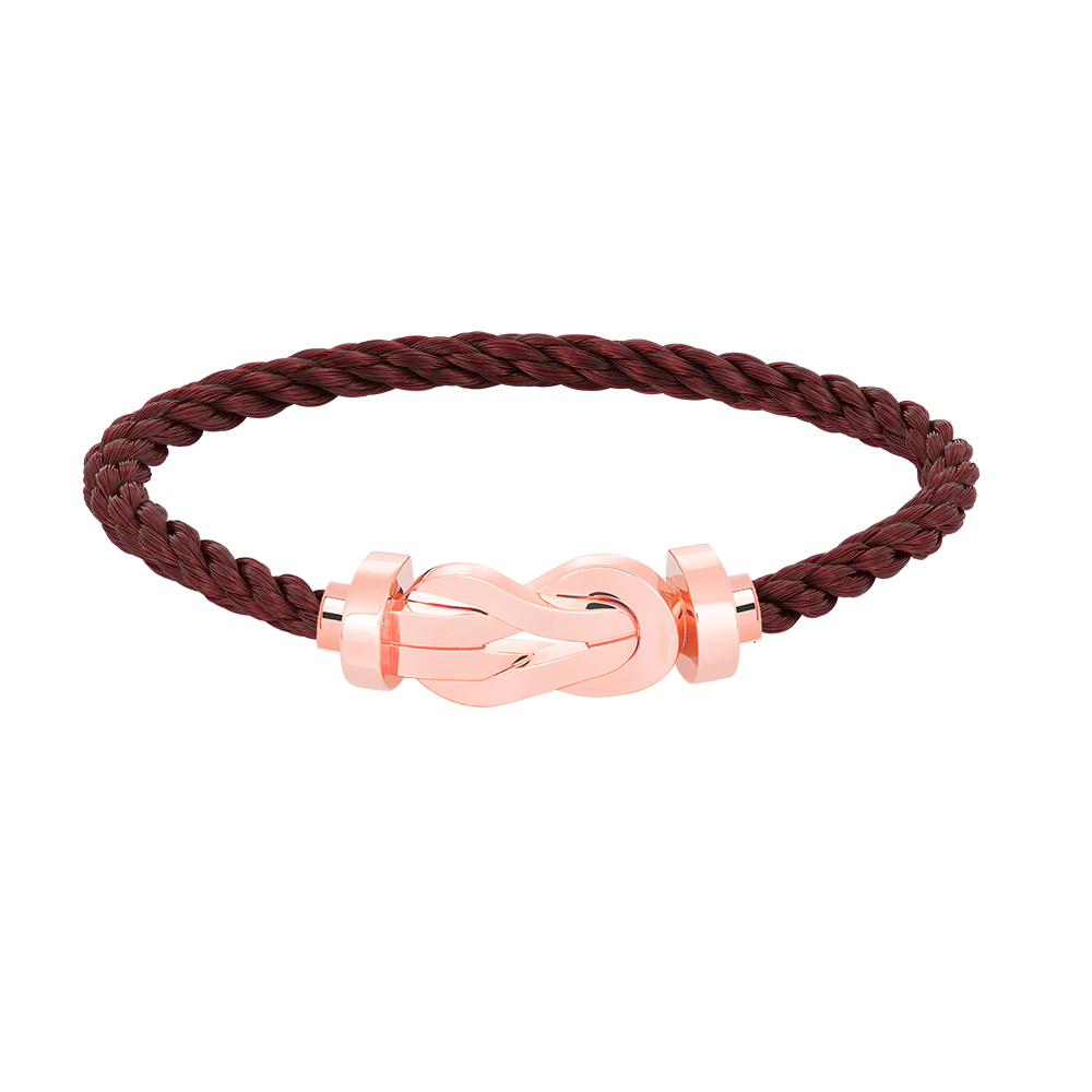 [Echo ]CHANCE LARGE 8 FIGURE BUCKLE NO DIAMOND BRACELET ROSE GOLD