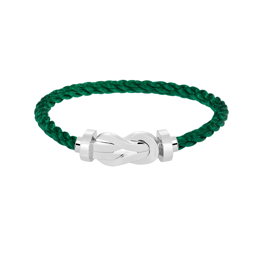 [Echo ]CHANCE LARGE 8 FIGURE BUCKLE NO DIAMOND BRACELET SILVER