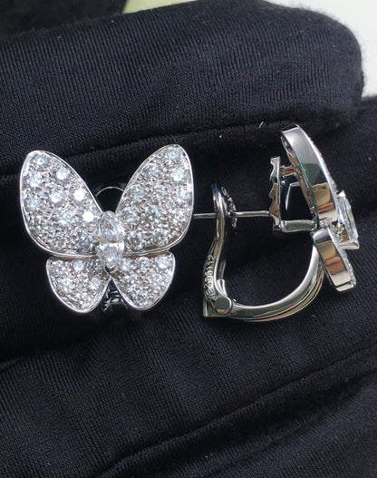 [Echo ]BUTTERFLY ALL DIAMOND EARRINGS