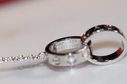 [Echo] LIEBESHALSKETTE ROSA GOLD UND SILBER 