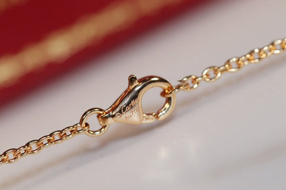 [Echo] LIEBESHALSKETTE ROSA GOLD UND SILBER 