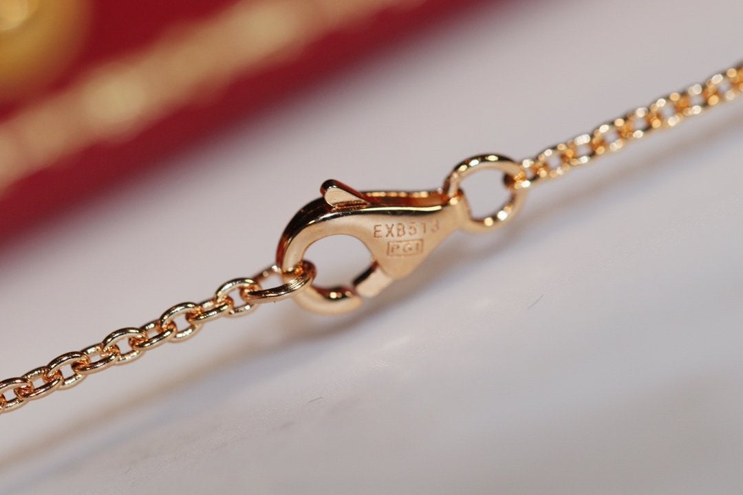 [Echo] LIEBESHALSKETTE ROSA GOLD UND SILBER 