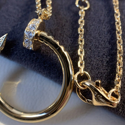 [Echo ]JUSTE NECKLACE PINK GOLD