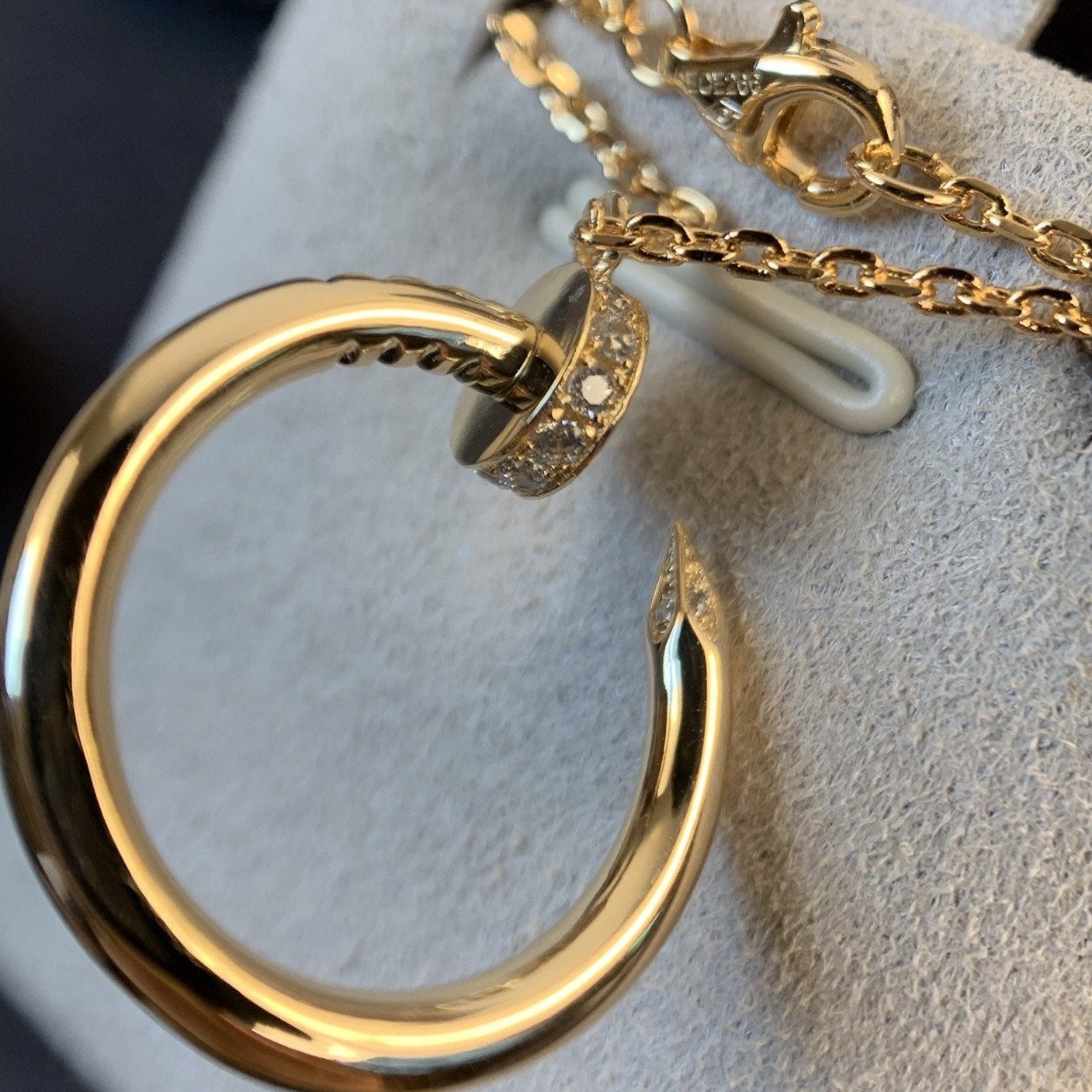 [Echo ]JUSTE NECKLACE PINK GOLD