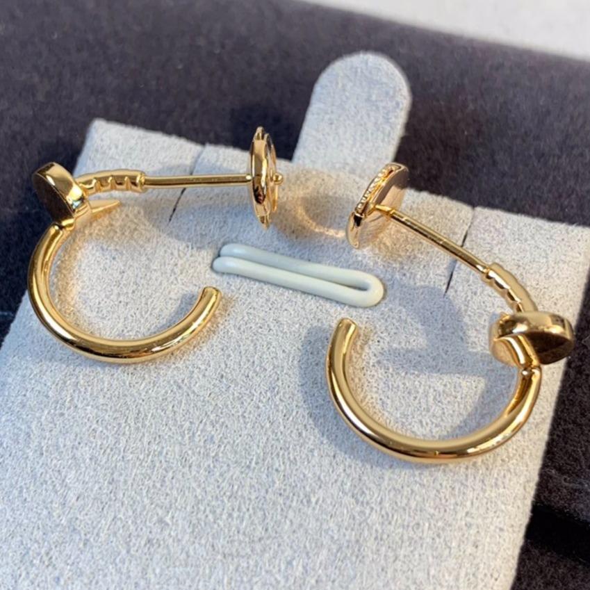 [Echo ]JUSTE EARRINGS PINK GOLD