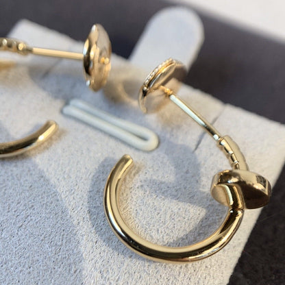 [Echo ]JUSTE EARRINGS PINK GOLD