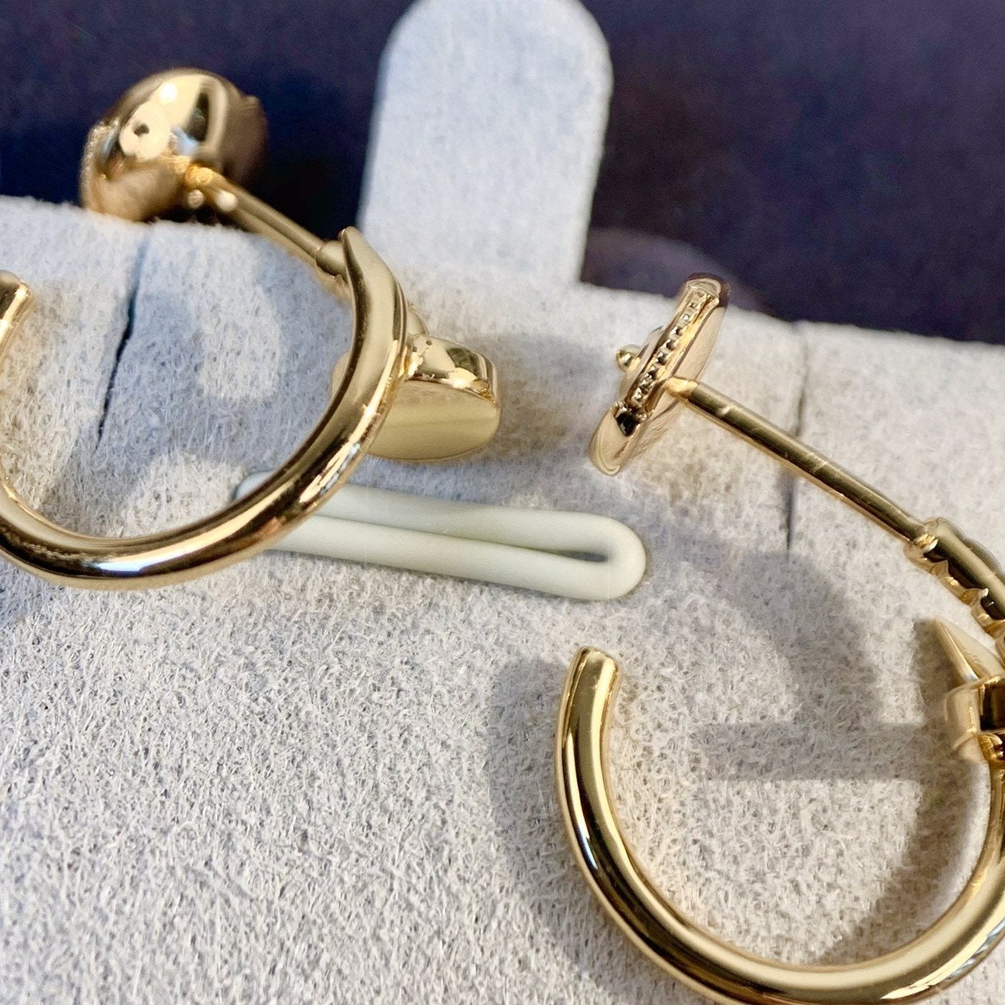 [Echo ]JUSTE EARRINGS PINK GOLD