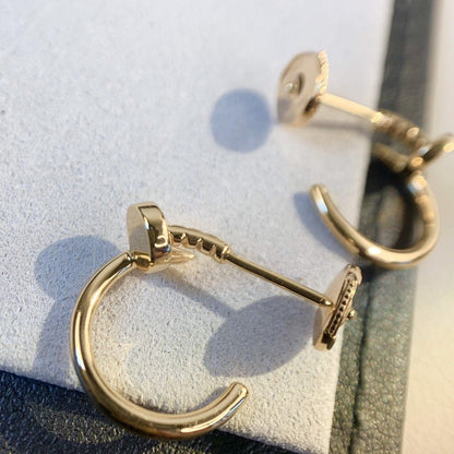 [Echo ]JUSTE EARRINGS PINK GOLD
