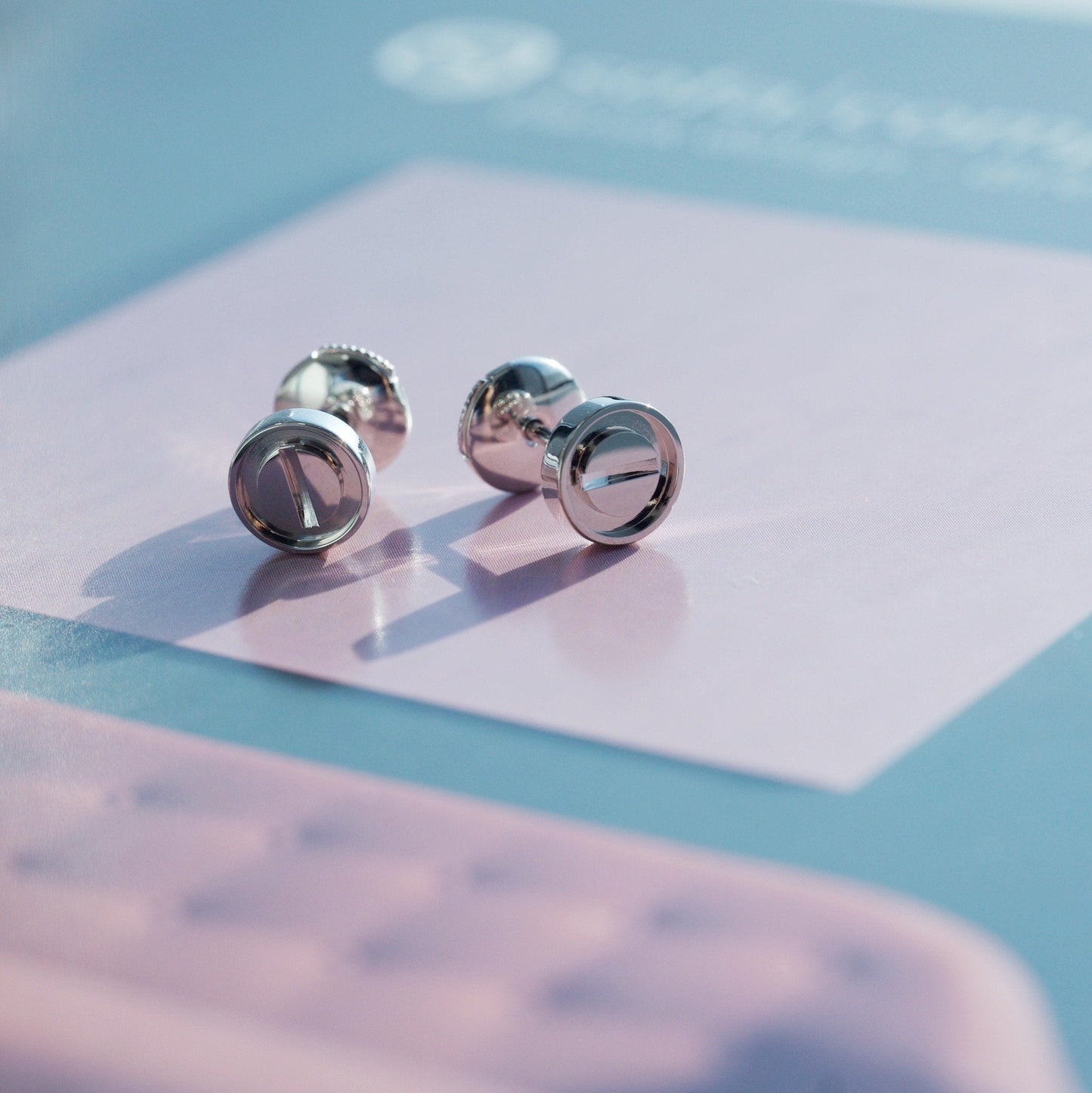 [Echo ]LOVE EARRINGS SILVER 10MM