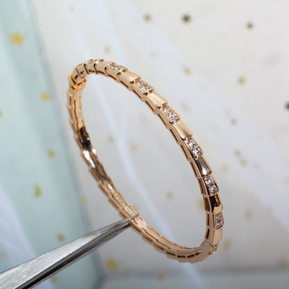 [Echo ]SERPENTI SMALL BRACELET PINK GOLD DIAMOND