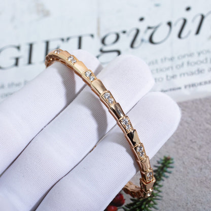 [Echo ]SERPENTI SMALL BRACELET PINK GOLD DIAMOND