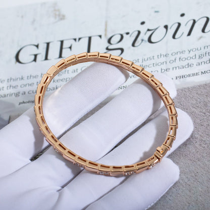 [Echo ]SERPENTI SMALL BRACELET PINK GOLD DIAMOND