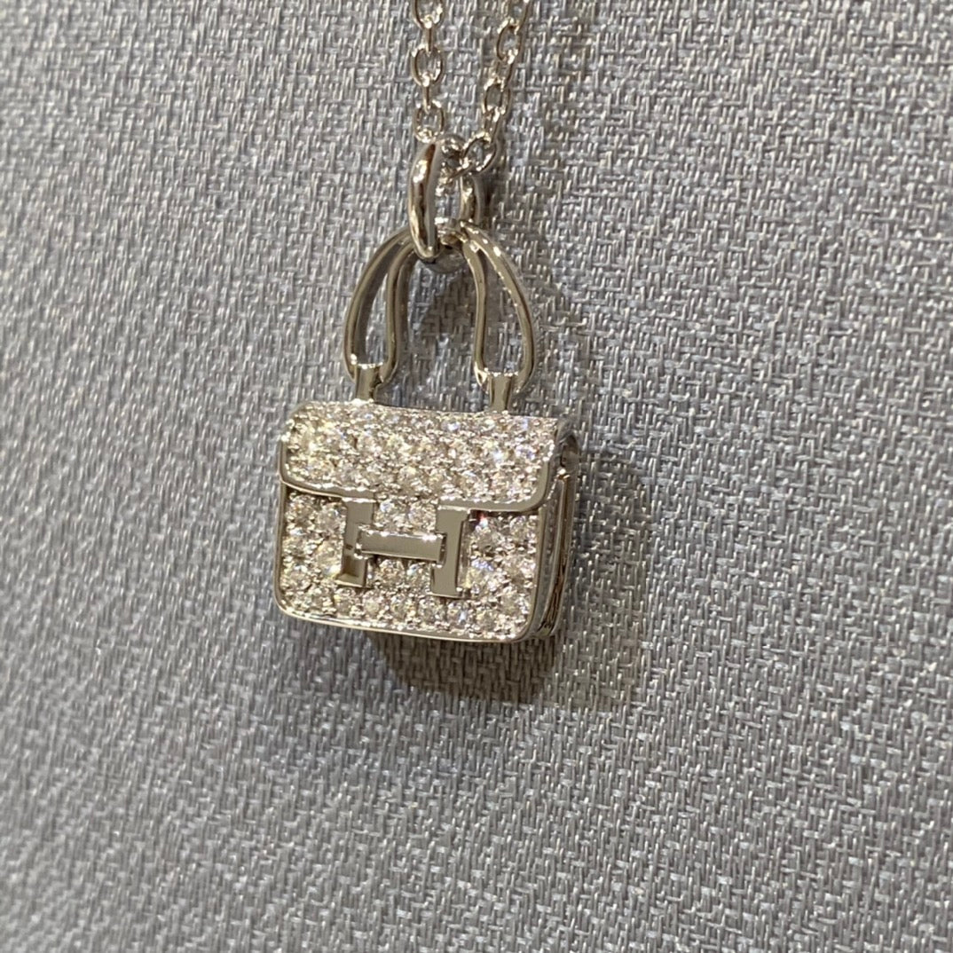 [Echo ]CONSTANCE PEDANT DIAMOND NECKLACE