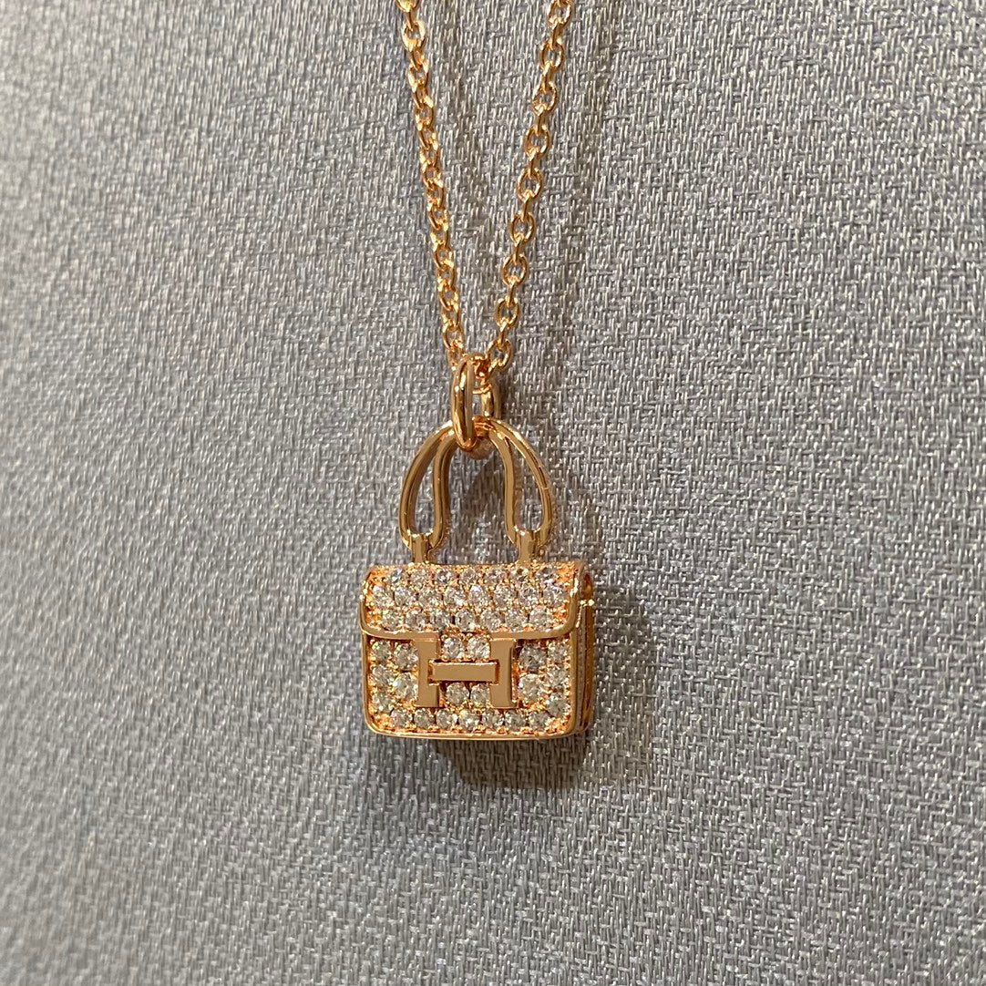 [Echo ]CONSTANCE PEDANT DIAMOND NECKLACE