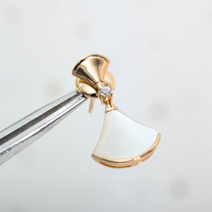 [Echo ]DREAM MOP PINK GOLD EARRINGS