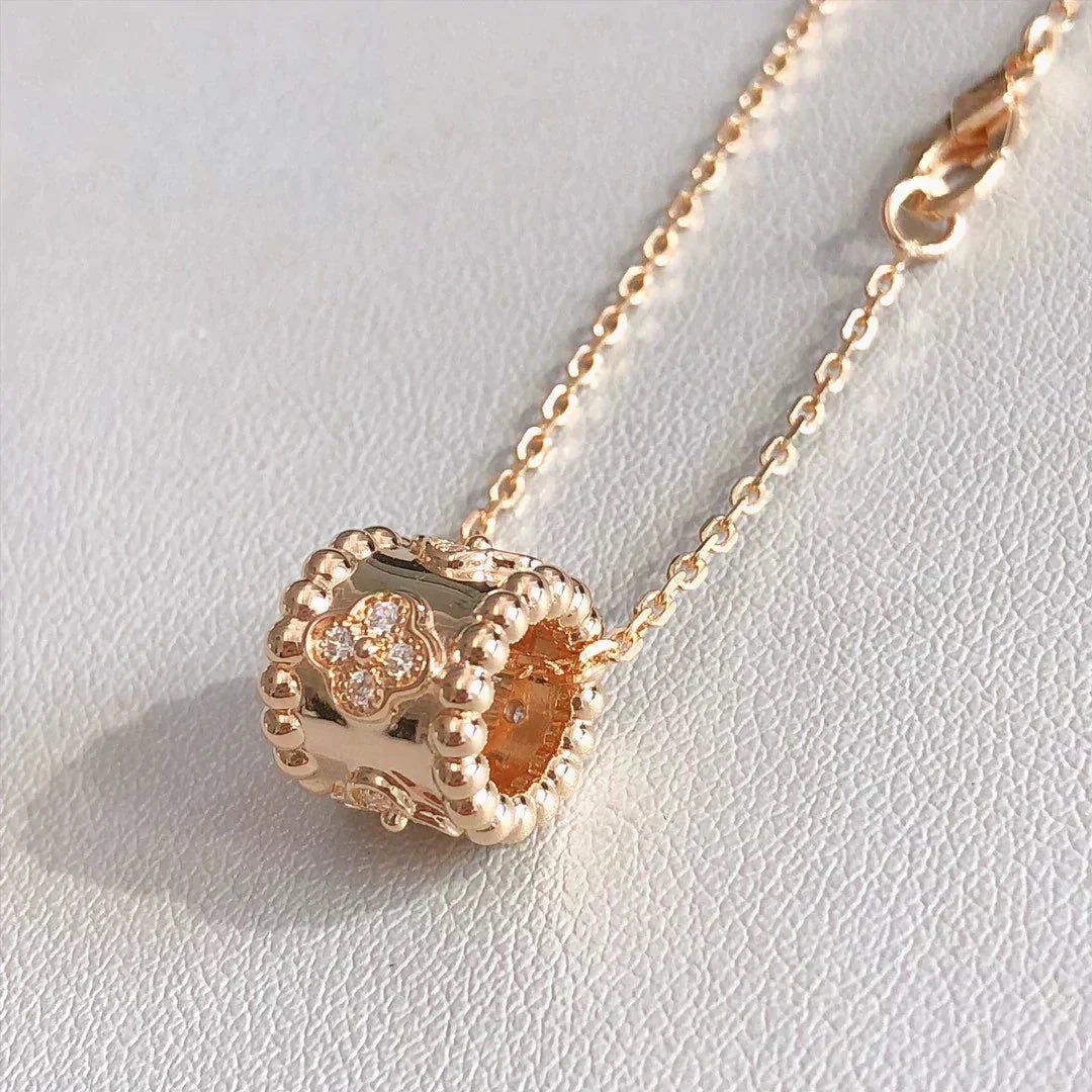 [Echo ]PERLEE PEDANT NECKLACE GOLD / ROSE GOLD