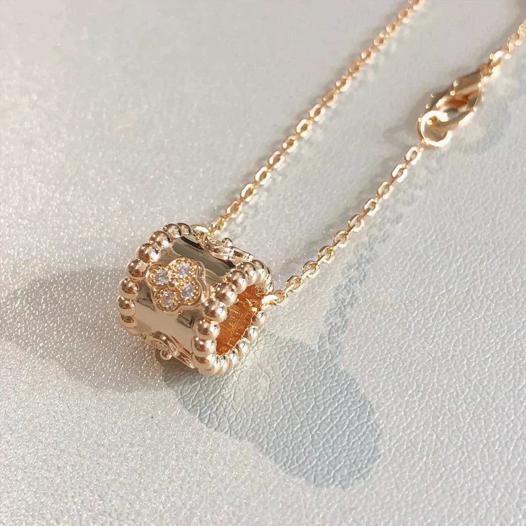[Echo ]PERLEE PEDANT NECKLACE GOLD / ROSE GOLD