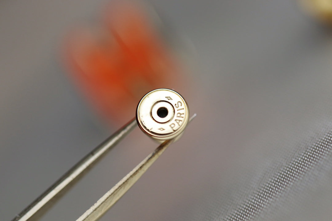 [Echo ]MINI POP H EARRINGS ORANGE