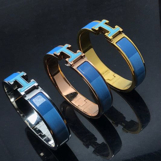 [Echo ]H BRACELET BLUE RAINBOW CERAMIC