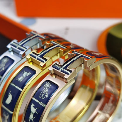 [Echo ]H COUVERTURES DARK BLUE BRACELET