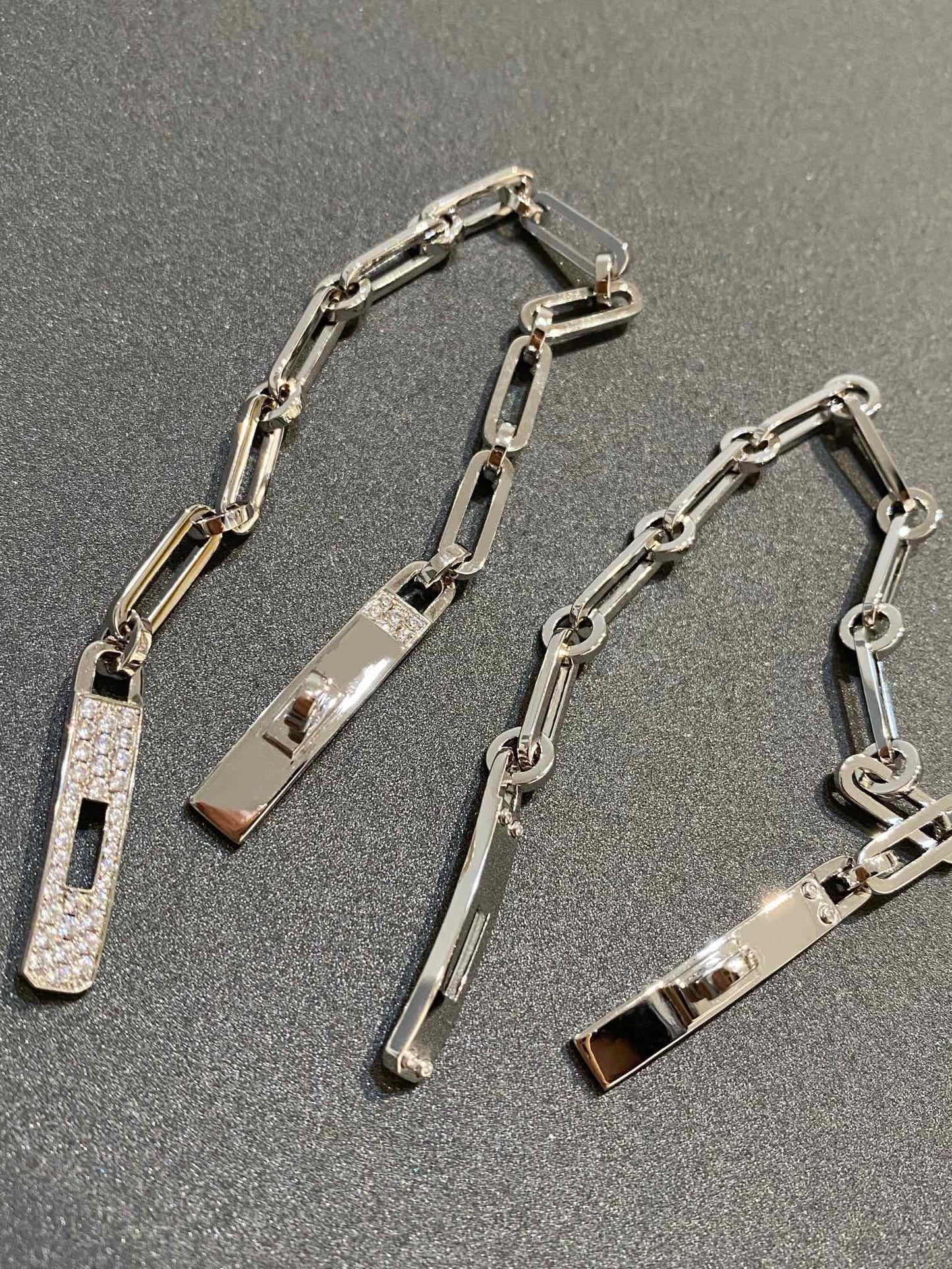 [エコー]チェーンブレスレット スモールモデル ダイヤモンド