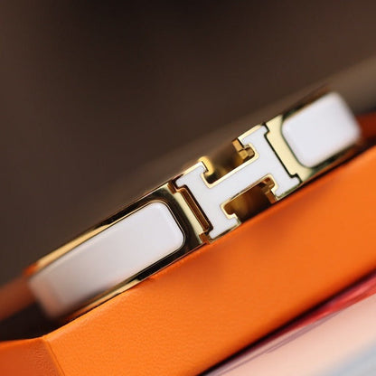 [Echo ]H BRACELET 12MM GOLD