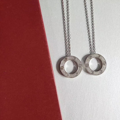 [Echo ]LOVE HALSKETTE VERSTELLBAR SILBER