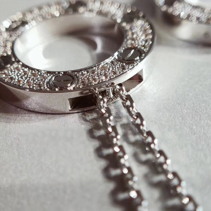 [Echo ]LOVE HALSKETTE VERSTELLBAR SILBER