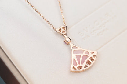 [Echo ]DREAM NECKLACE PINK MOP DIAMOND