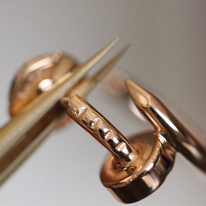 [Echo ]JUSTE EARRINGS PINK GOLD