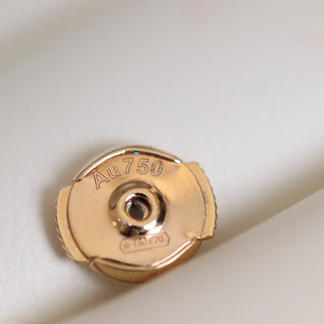 [Echo ]JUSTE EARRINGS PINK GOLD