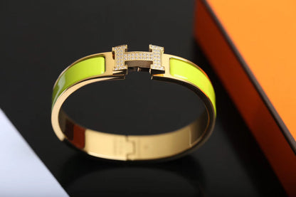 [Echo ]H BRACELET GOLD DIAMOND