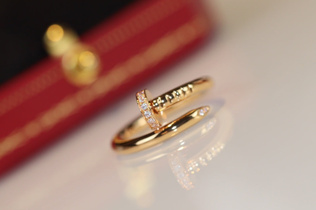 [Echo ]JUSTE RING 2.65MM GOLD DIAMOND