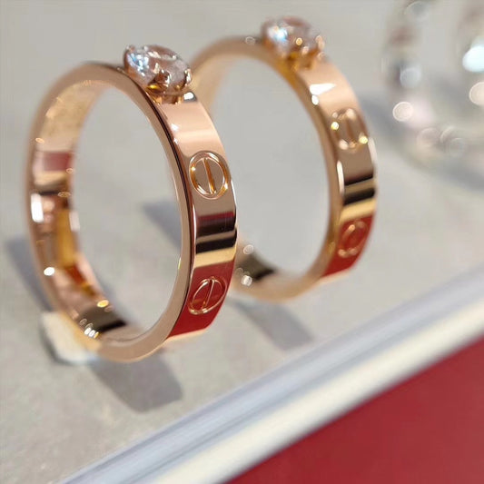 [Echo ]LOVE RING 3.6MM 1 BIG DIAMOND