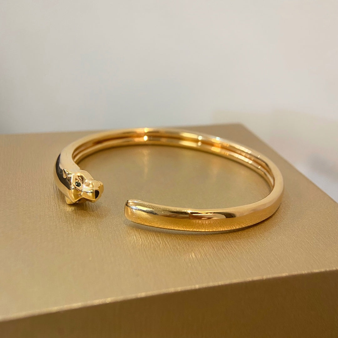 [Echo ]PANTHERE GOLD OPEN BRACELET