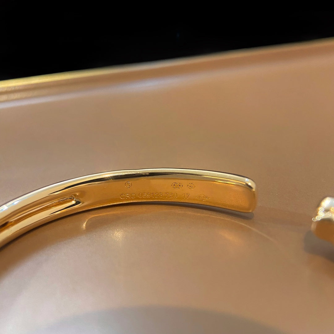 [Echo ]PANTHERE GOLD OPEN BRACELET