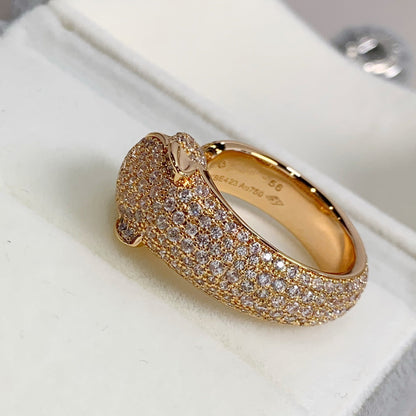 [Echo ]PANTHERE PINK GOLD DIAMOND RING