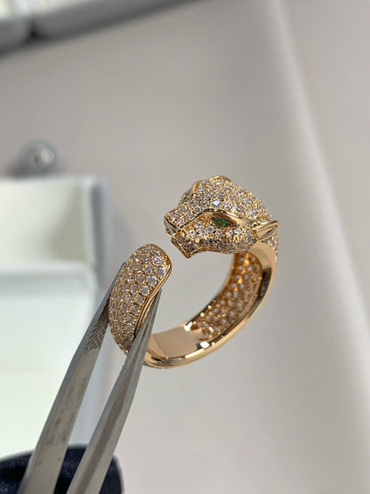 [Echo ]PANTHERE PINK GOLD DIAMOND RING