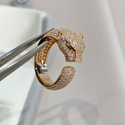 [Echo ]PANTHERE PINK GOLD DIAMOND RING