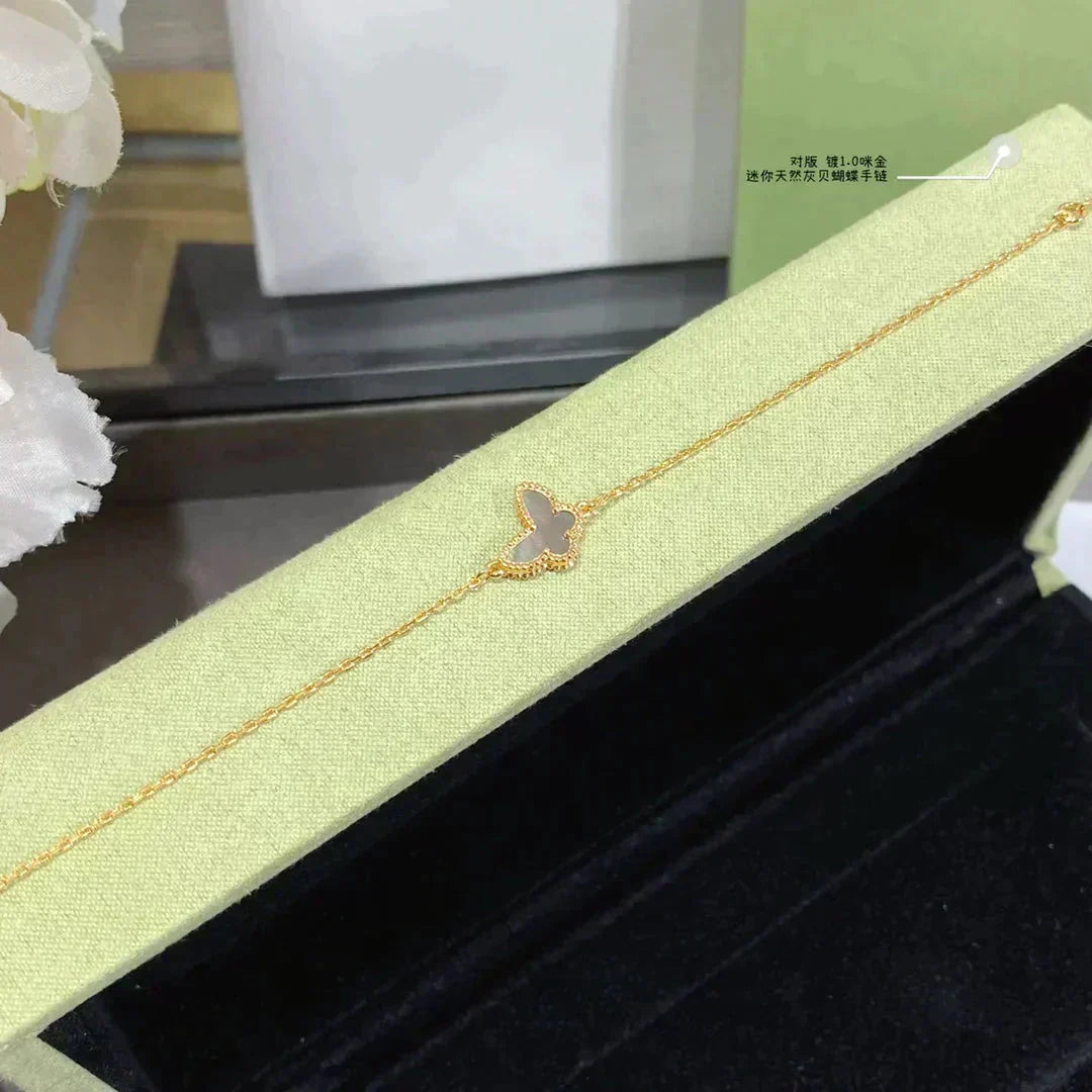 [Echo ]BUTTERFLY DARK MOP BUTTERFLY BRACELET