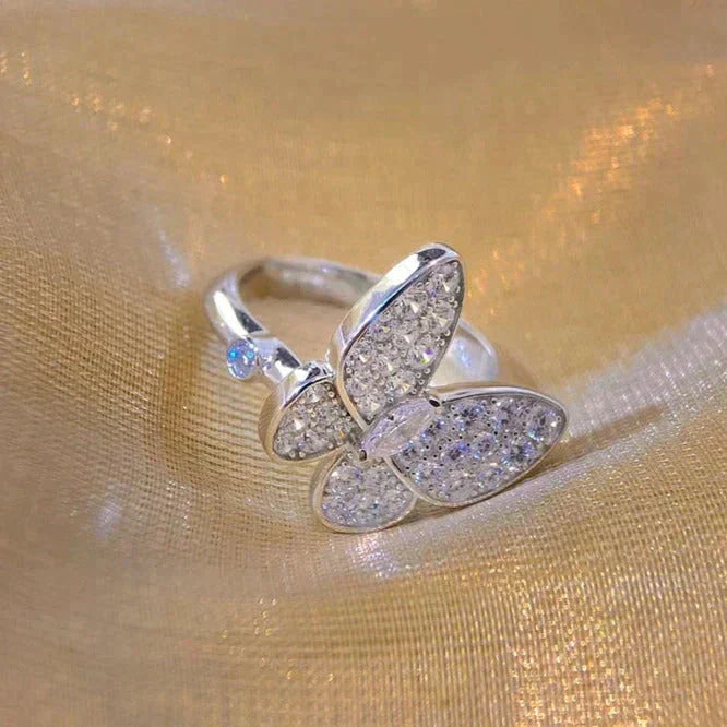 [Echo ]BUTTERFLY DIAMOND RING