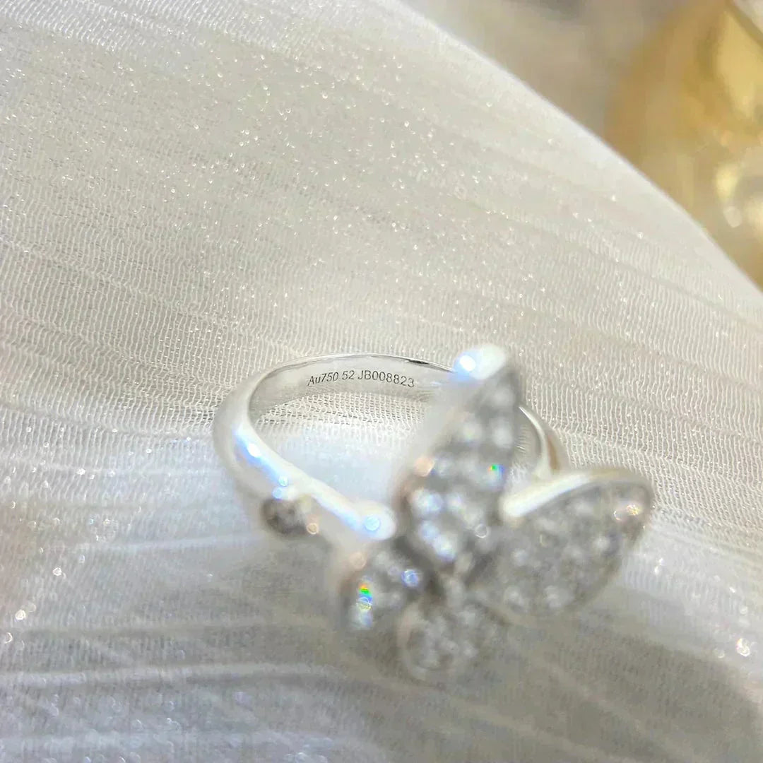 [Echo ]BUTTERFLY DIAMOND RING