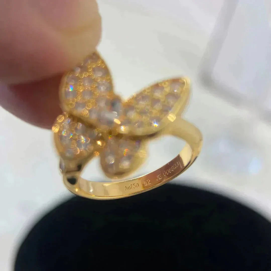 [Echo ]BUTTERFLY DIAMOND RING
