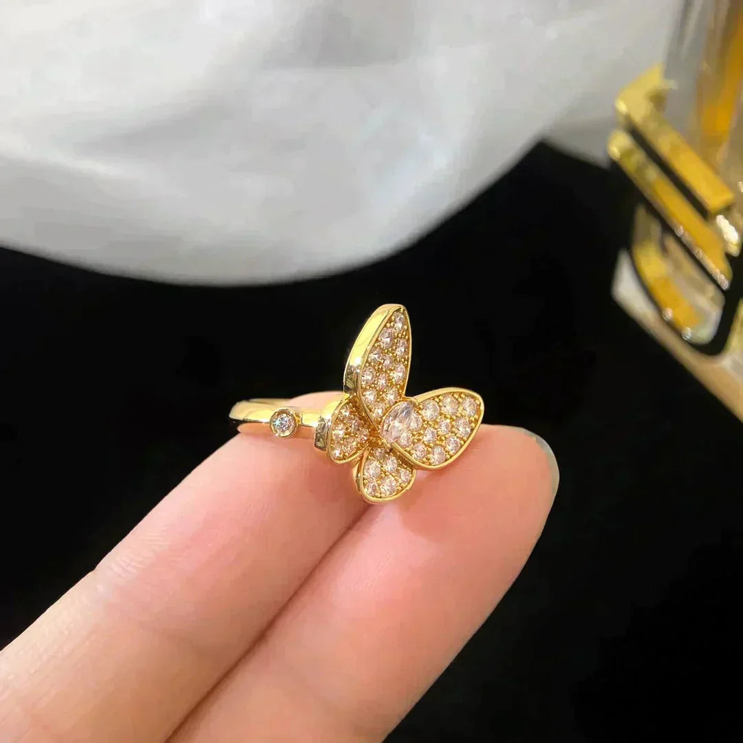 [Echo ]BUTTERFLY DIAMOND RING