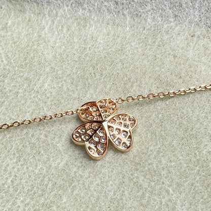 [Echo ]FLOWER DIAMOND NECKLACE