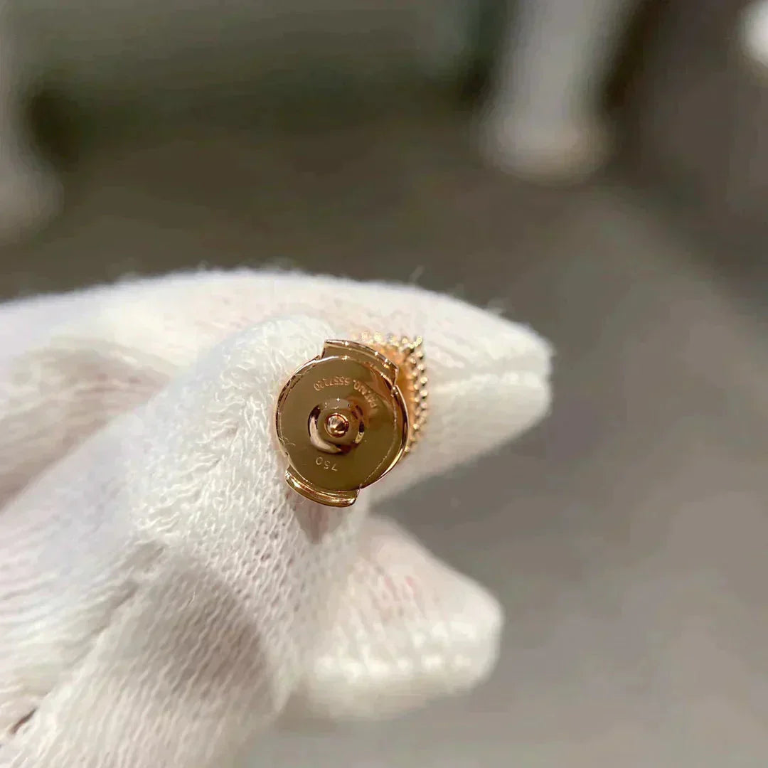 [Echo ]HEART CARNELIAN STUD EARRINGS