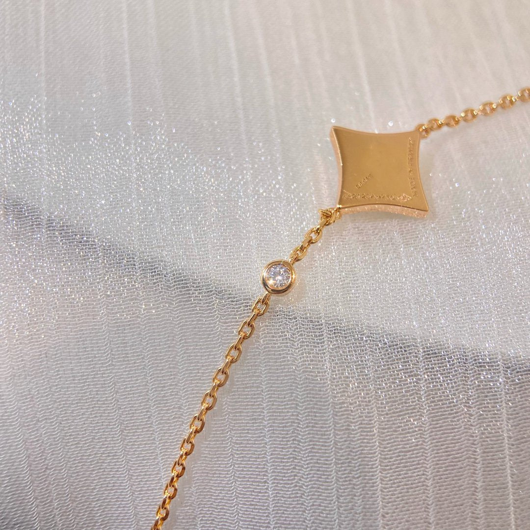 [Echo ]COLOR STAR PINK GOLD DIAMOND BRACELET