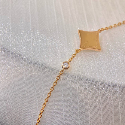 [Echo ]COLOR STAR PINK GOLD DIAMOND BRACELET